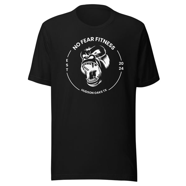 No Fear Fitness Plate Logo Unisex t-shirt