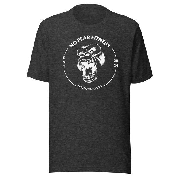 No Fear Fitness Plate Logo Unisex t-shirt