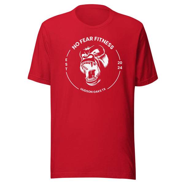 No Fear Fitness Plate Logo Unisex t-shirt