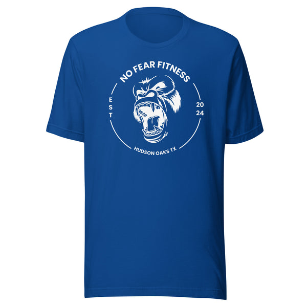 No Fear Fitness Plate Logo Unisex t-shirt