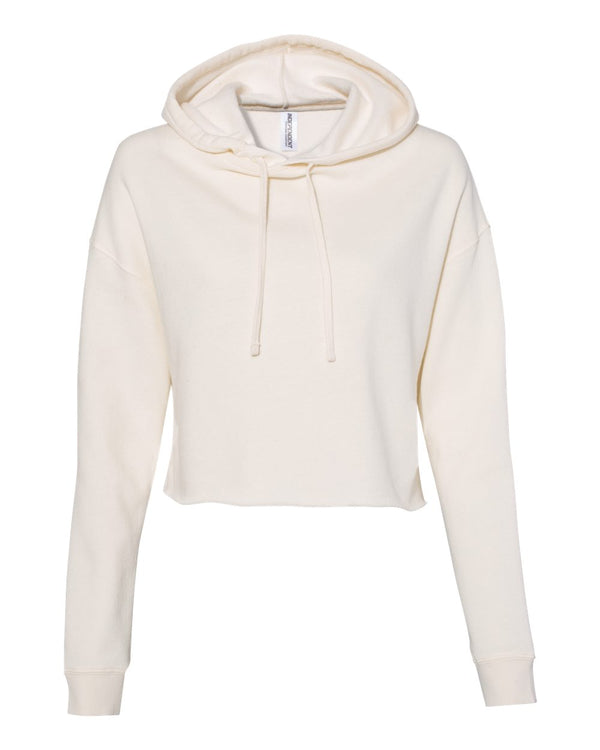 Independent Trading Co -AFX64CRP - Women’s Lightweight Cropped Hooded Sweatshirt