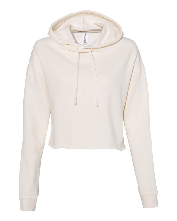 Independent Trading Co -AFX64CRP - Women’s Lightweight Cropped Hooded Sweatshirt