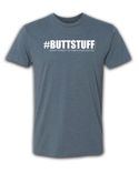 Atom Olson Fitness indigo Unisex t-shirt #buttstuff don't forget to train your glutes