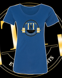 Training Time Lady Logo Fitted t-shirt
