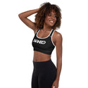 Arkeo1 B&W Padded Sports Bra