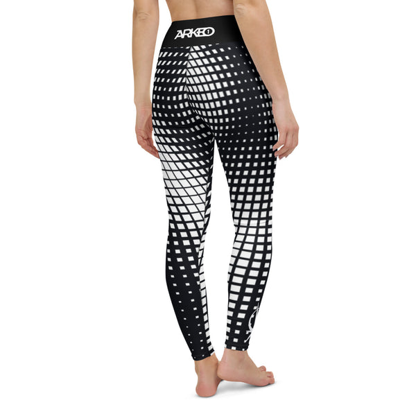 Arkeo1 B&W Illusionary Leggings