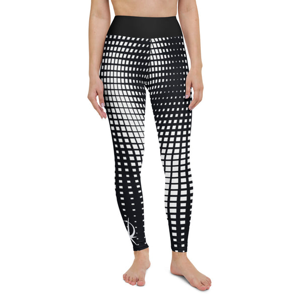Arkeo1 B&W Illusionary Leggings