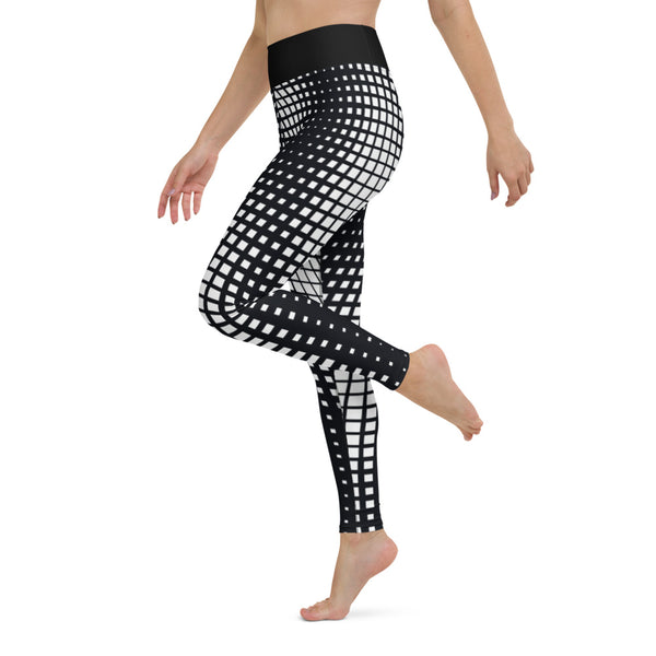 Arkeo1 B&W Illusionary Leggings