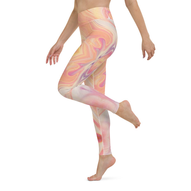 Arkeo1 Spring 2021 Marble Sunrise Leggings