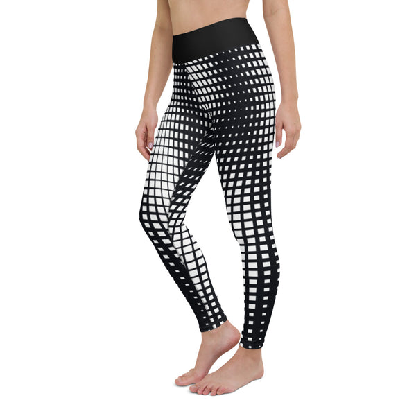 Arkeo1 B&W Illusionary Leggings