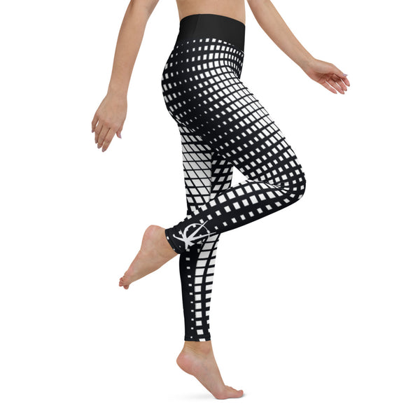 Arkeo1 B&W Illusionary Leggings