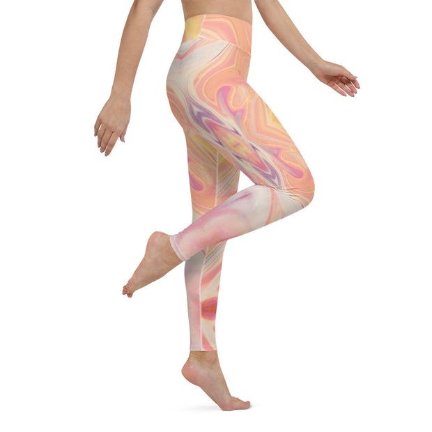 Arkeo1 Spring 2021 Marble Sunrise Leggings