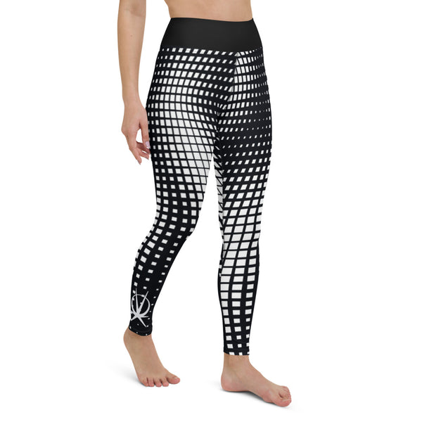 Arkeo1 B&W Illusionary Leggings