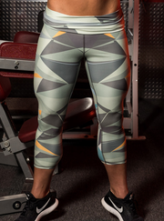 Aquamarine Capri Leggings - ARKEO1