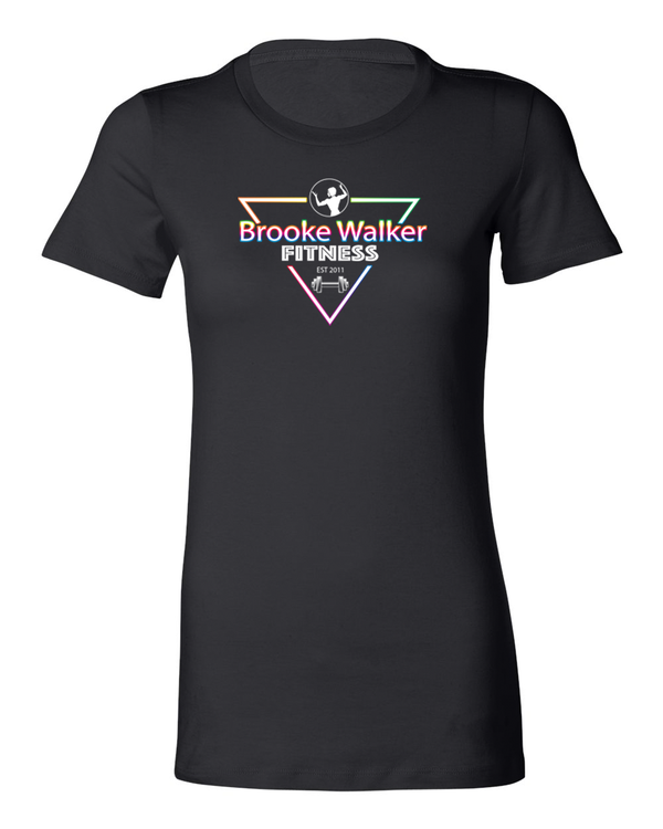 Brooke Walker Fitness Summer 2021 Women's Slim Fit Tee