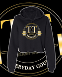 Training Time Everyday Counts Crop Hoodie