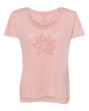 Arkeo1 Spring 2021 Lotus Flower Scoop T-Shirt