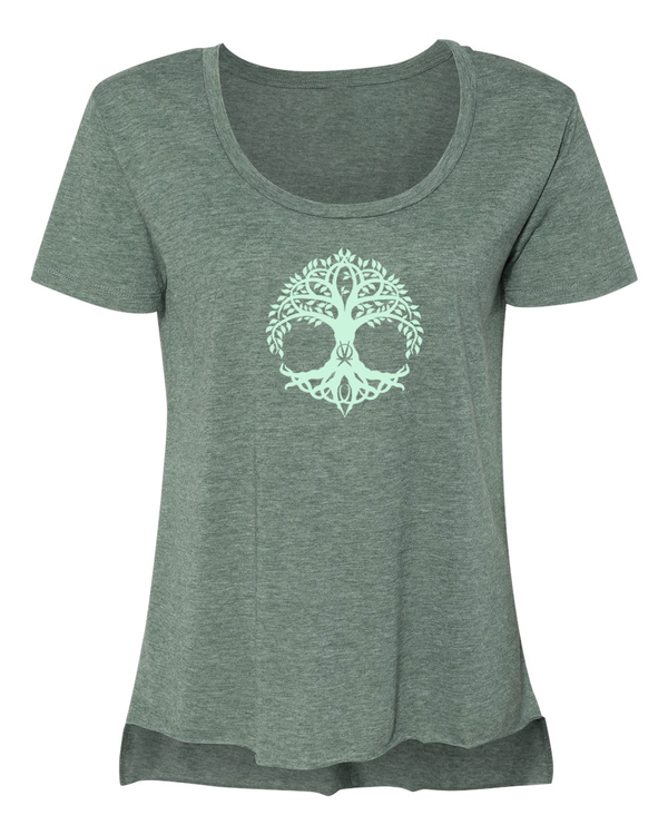 Arkeo1 Spring 2021 Tree of Life Scoop T-Shirt