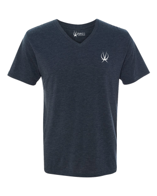 MEN'S V NECK SMALL ICON TSHIRT - ARKEO1