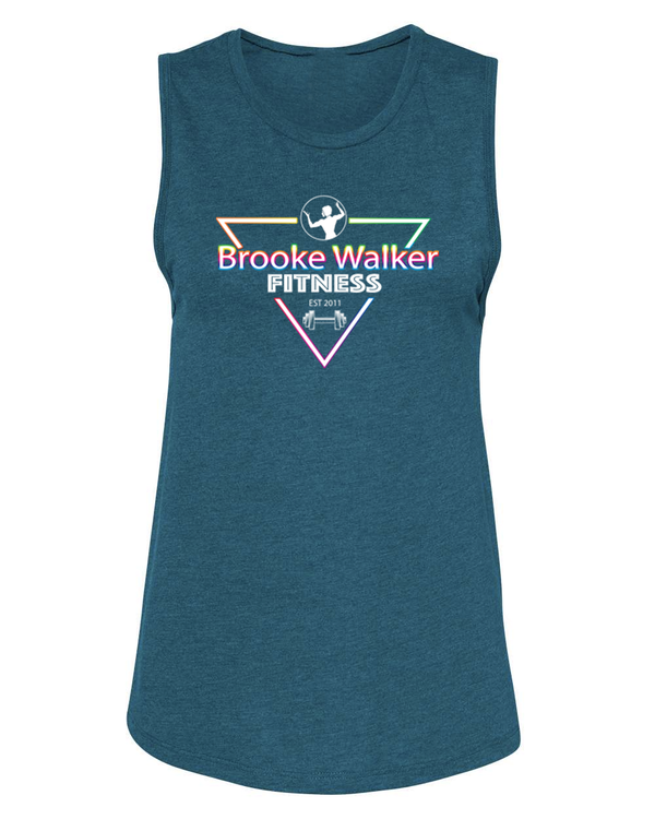 Brooke Walker Fitness Summer 2021 Women's Jersey Muscle Tank