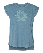 Arkeo1 Spring 2021 Lotus Rolled Sleeve Flowy T-Shirt