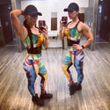 Life Was Meant to Be Awesome Wearable Art Leggings