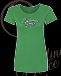 Adaline Grace Wording Logo Fitted T