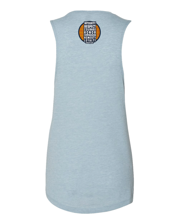 Arkeo1 Warrior 7 Virtues Woman Tank