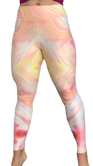 Arkeo1 Spring 2021 Marble Sunrise Leggings