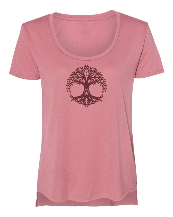 Arkeo1 Spring 2021 Tree of Life Scoop T-Shirt