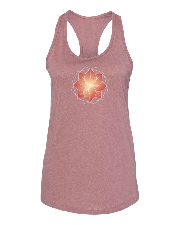 Arkeo1 Spring 2021 Blooming Lotus Racerback Tank