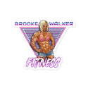 Brooke Walker Fitness 80's Sticker