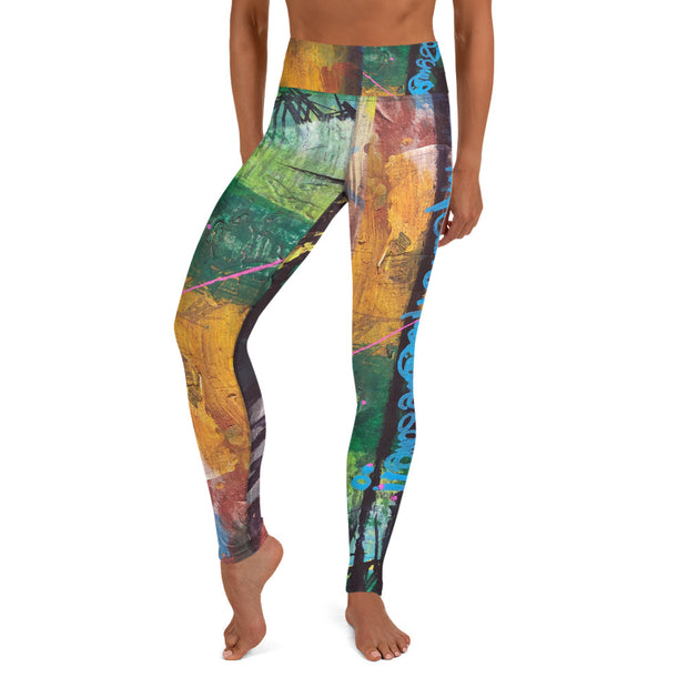 Life Was Meant to Be Awesome Wearable Art Leggings