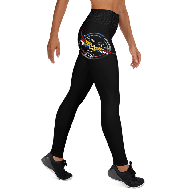 Amy Back Fitness Logo Leggings