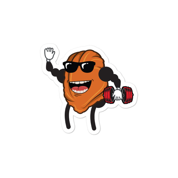 Muscle Nugget High Five Sticker