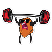Muscle Nugget Overhead Presser Sticker
