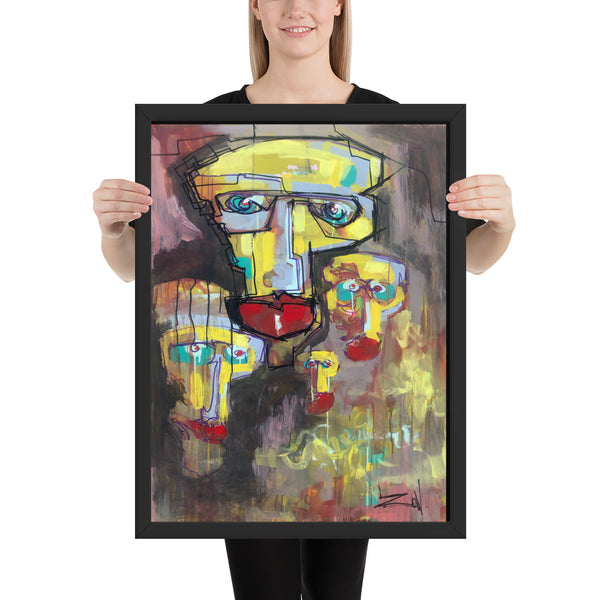 LEADERSHIP - Framed PRINT
