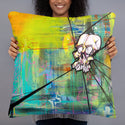 The Matrix Skull pillow