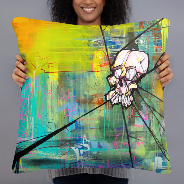 The Matrix Skull pillow