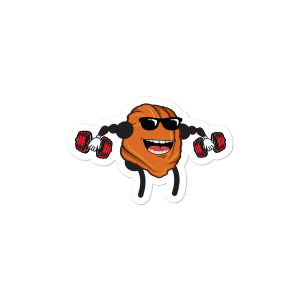 Muscle Nugget Dumbbell Lifter Sticker