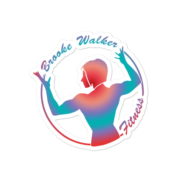 Brooke Walker Fitness Sticker