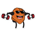 Muscle Nugget Dumbbell Lifter Sticker