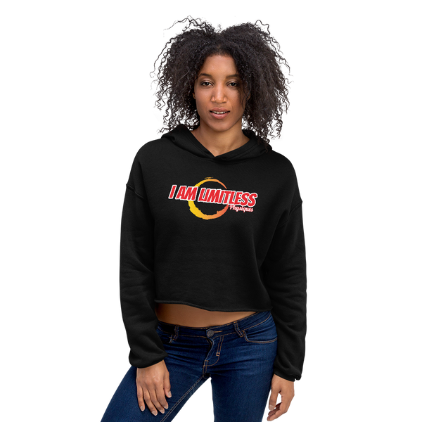 Limitless Physiques -I am Limitless- Crop Hoodie