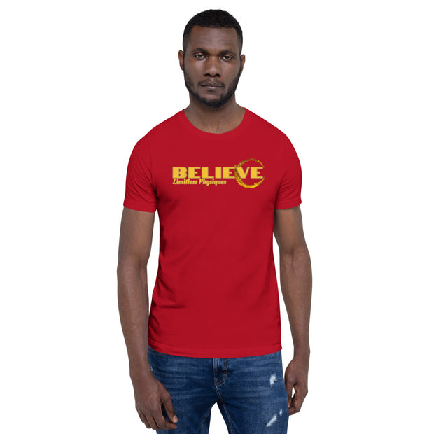 Limitless Physiques Believe Unisex T-Shirt
