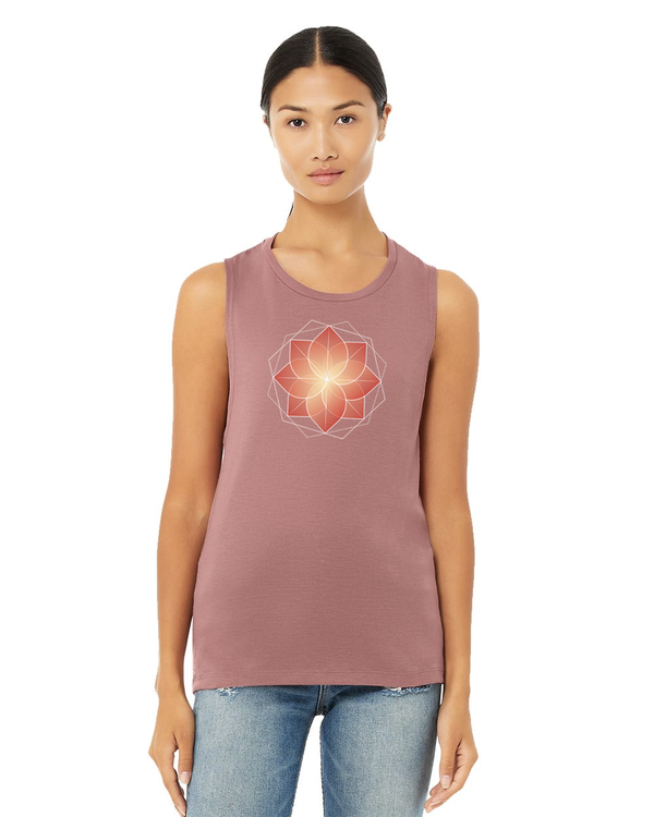 Arkeo1 Spring 2021 Mauve Blooming Lotus Flower Tank