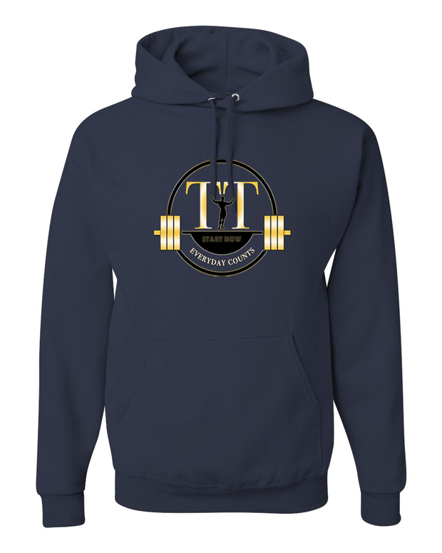 Training Time Everyday Counts - Heavyweight Hoodie - Guy Logo