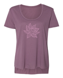 Arkeo1 Spring 2021 Lotus Flower Scoop T-Shirt