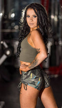 ARKEO1 Digicamo Scrunch Shorts - ARKEO1