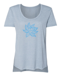 Arkeo1 Spring 2021 Lotus Flower Scoop T-Shirt