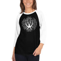 Arkeo1 B&W - Slogan Icon Unisex Raglan T-Shirt